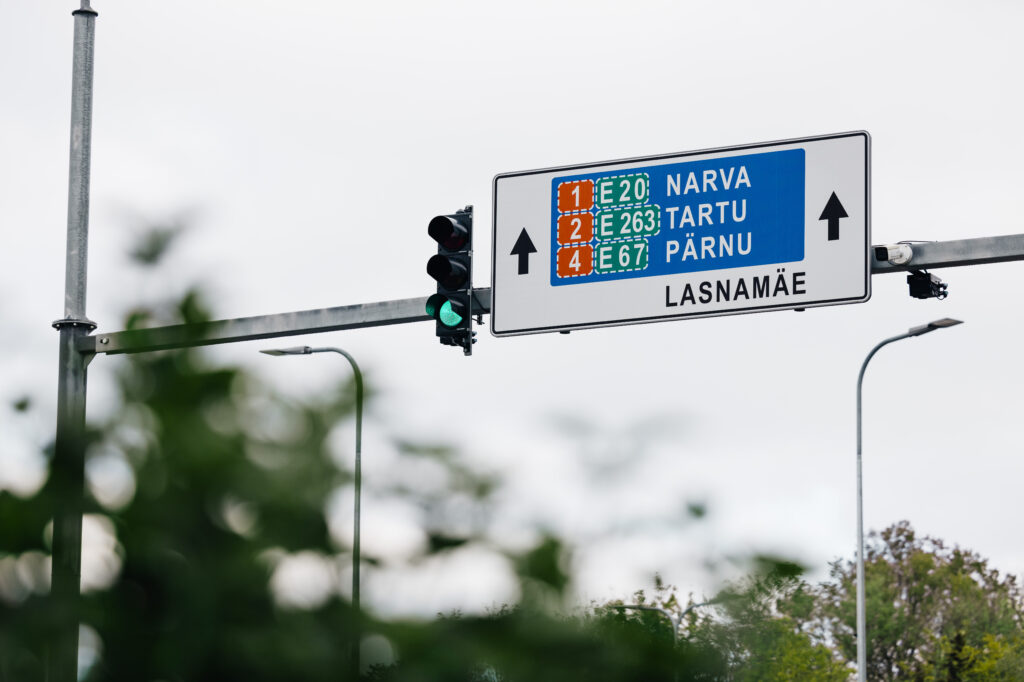 Suunaviit Lasnamäe Narva Tartu Pärnu suunaga portaalis